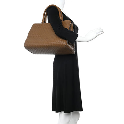 Bottega Veneta Nappa Intrecciato Milano Tote Brown 2 of 9