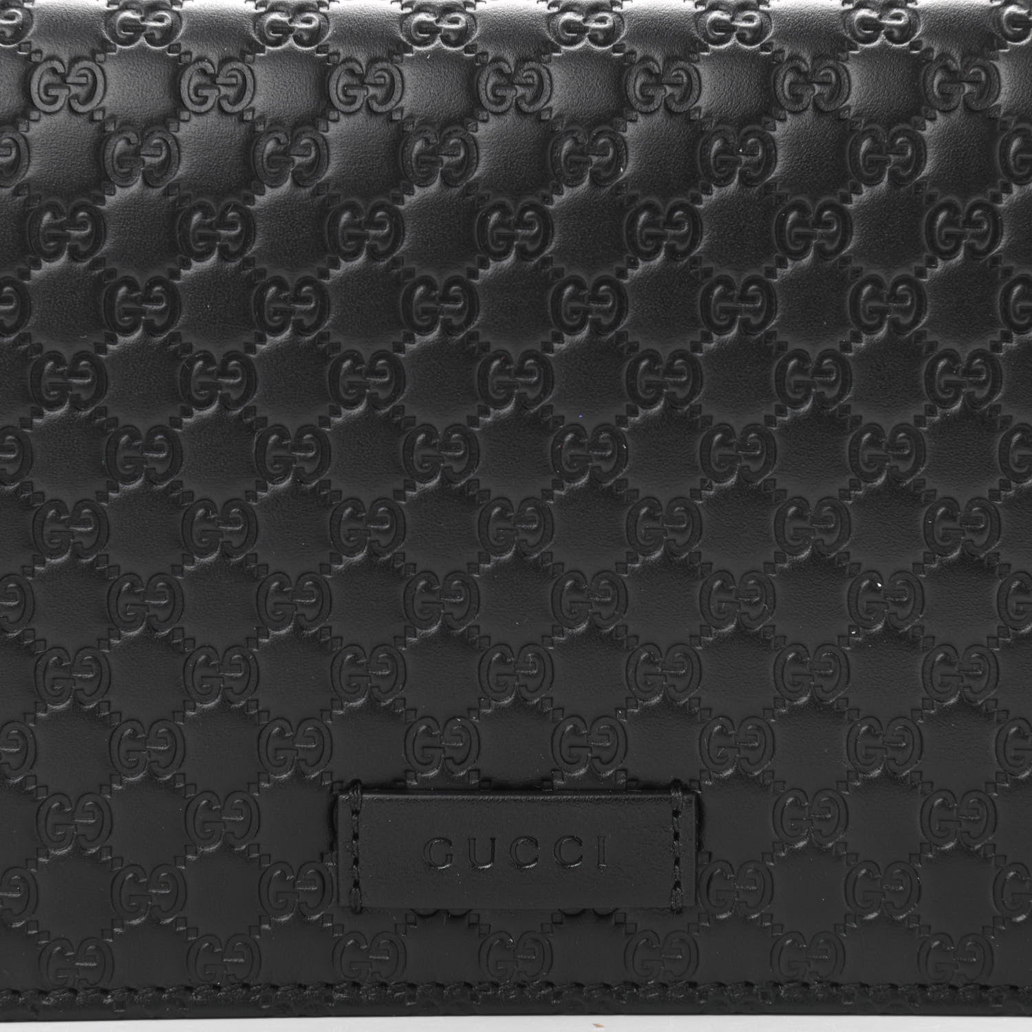 Gucci Microguccissima Crossbody Wallet Black 8 of 11