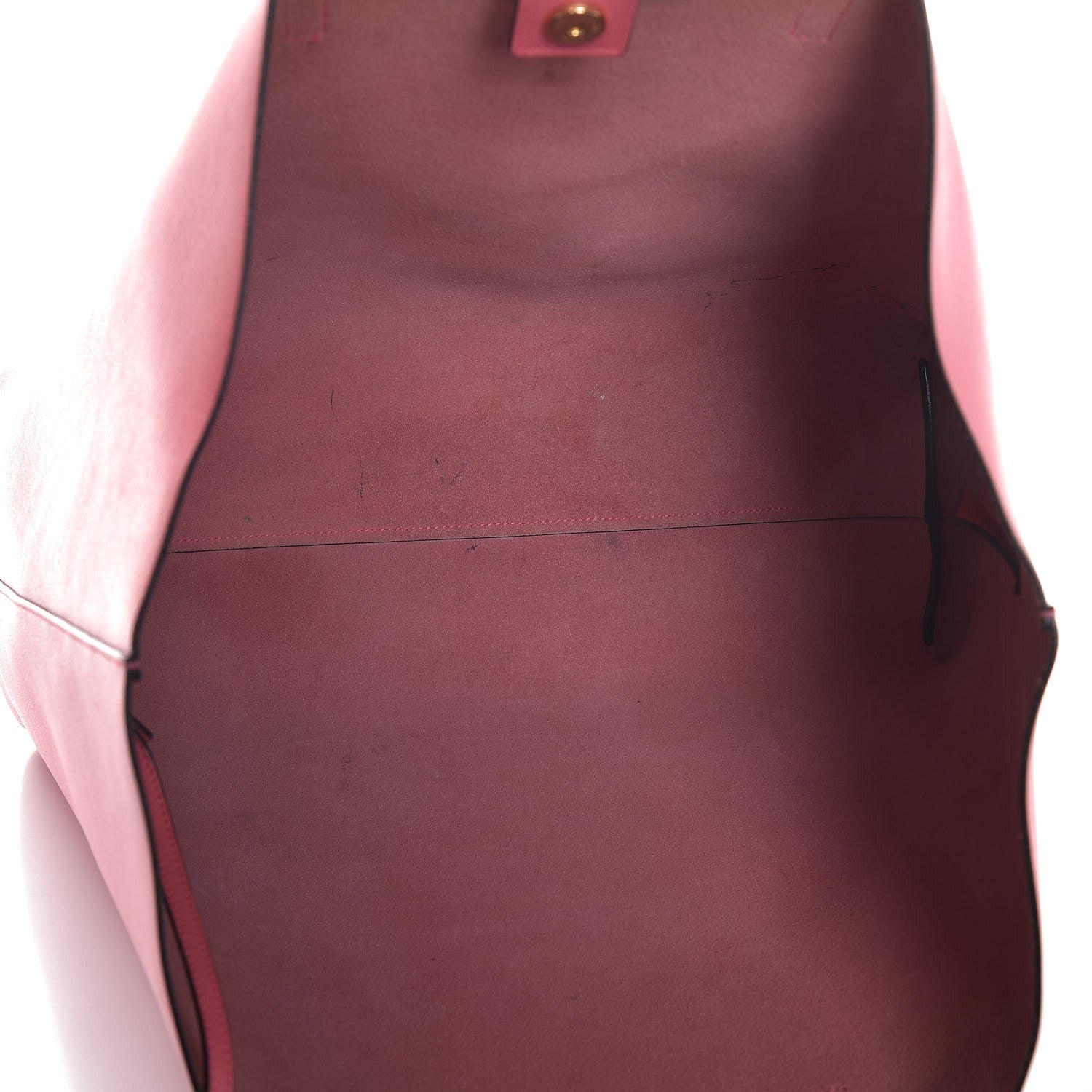 Saint Laurent Calfskin Large Shopping Tote Pale Rose 5 of 15