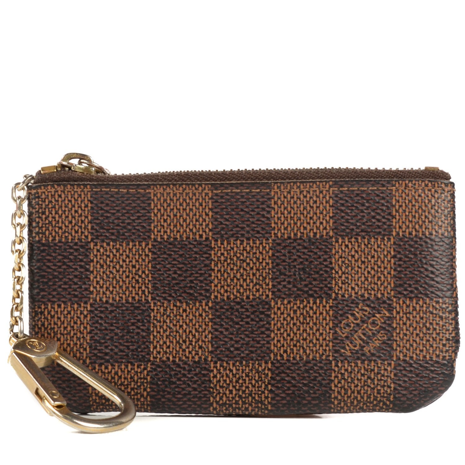 Louis Vuitton Damier Ebene Key Pouch 1 of 9