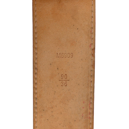 Louis Vuitton Monogram Multicolor Studded LV Initiales Belt 90 36 White 4 of 8