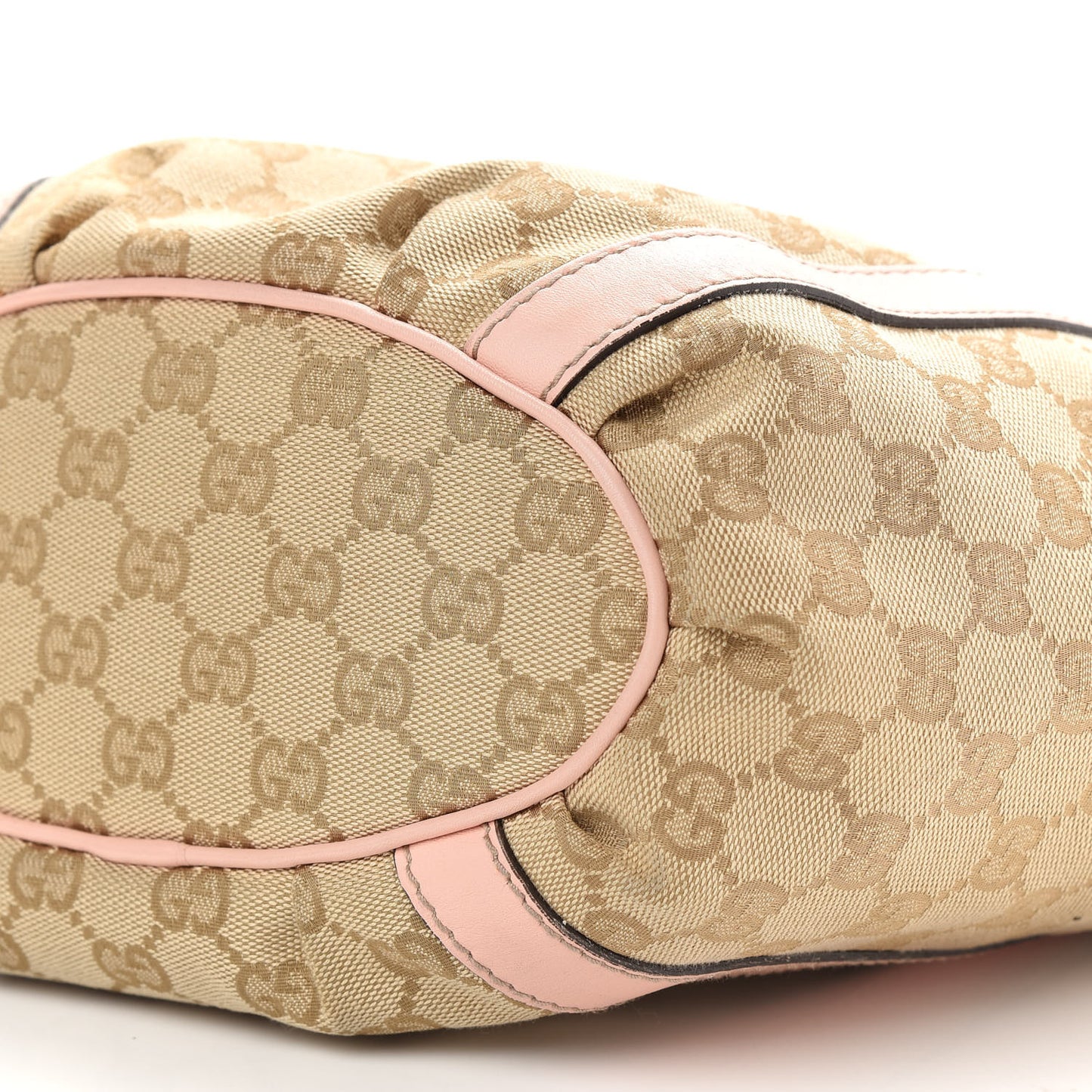 Monogram Small Gold D Ring Tote Pink