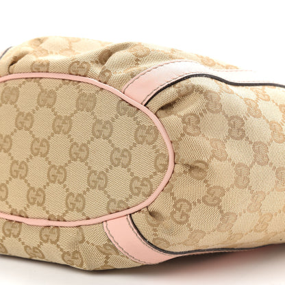 Gucci Monogram Small Gold D Ring Tote Pink 28 of 28