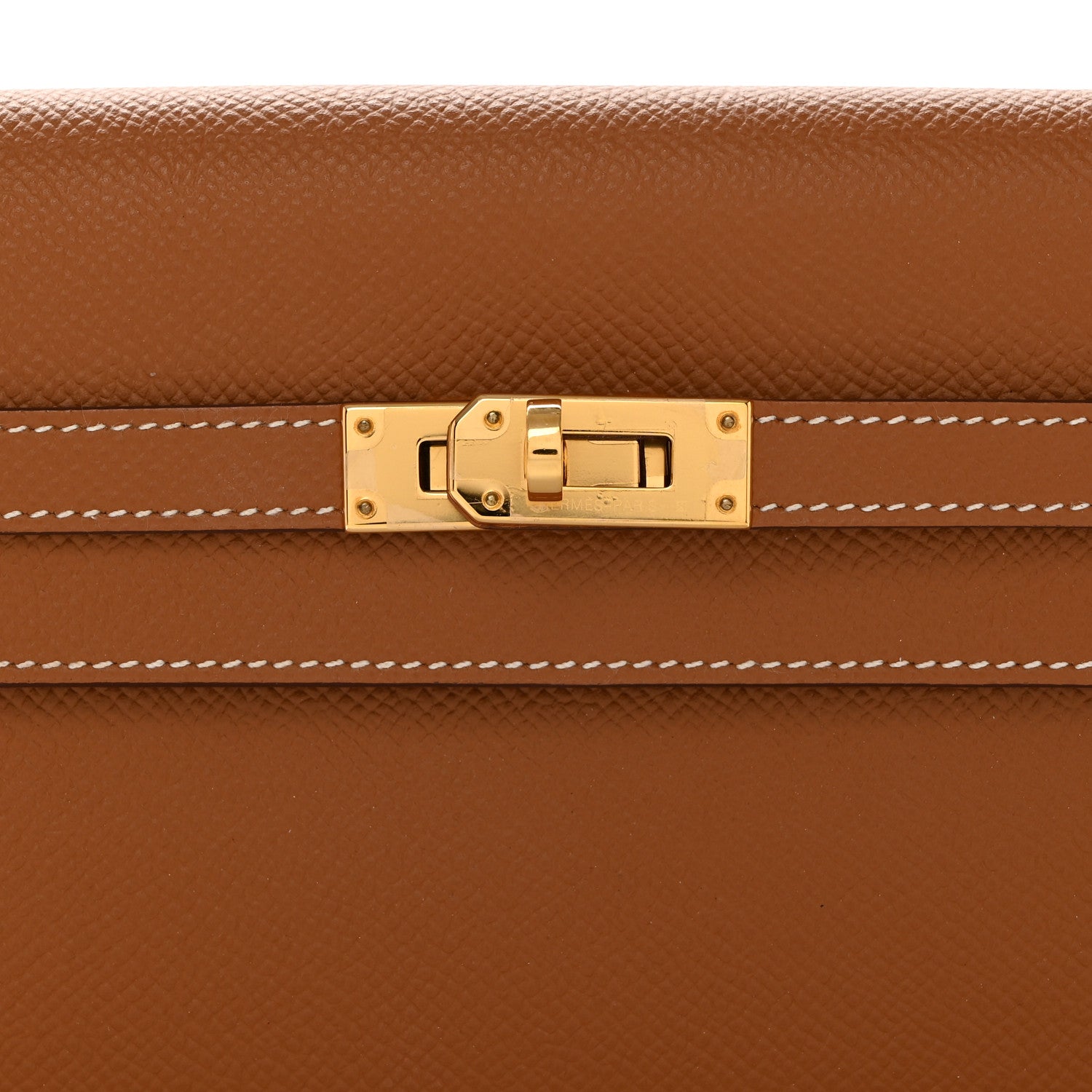 Hermes Epsom Kelly Longue Wallet Gold 7 of 10