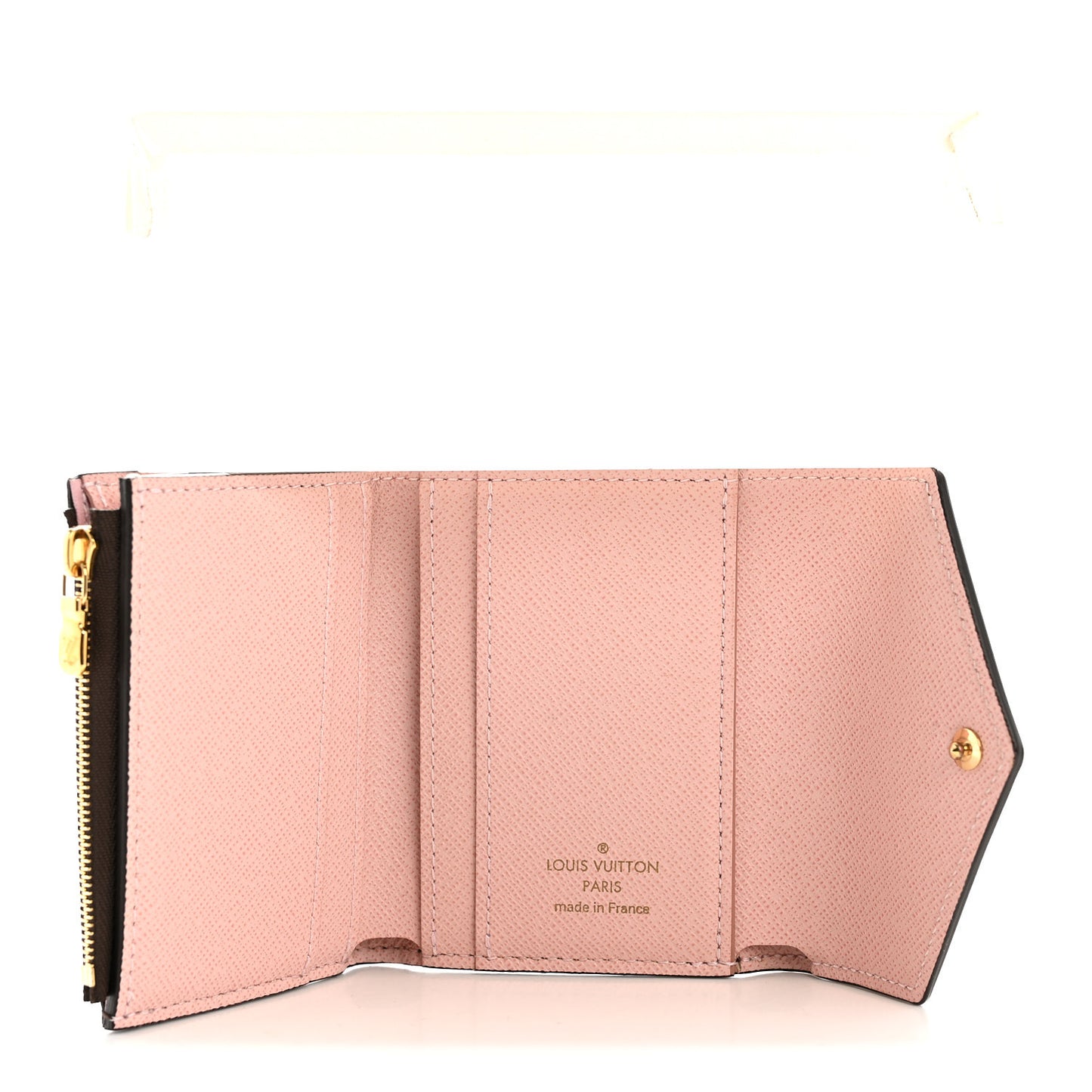 Monogram Zoe Wallet Rose Ballerine