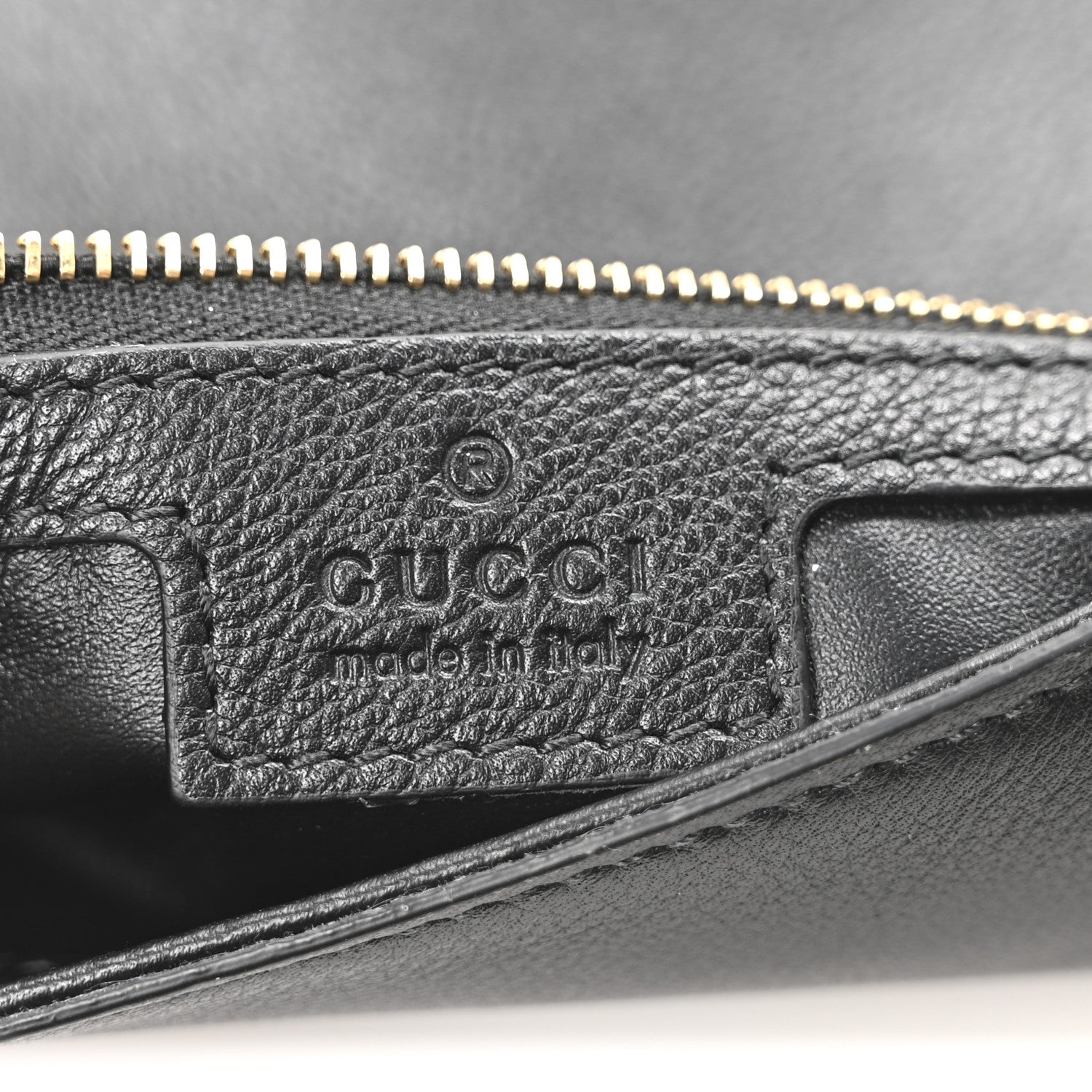 Gucci Roxy Calfskin Blondie Chain Shoulder Flap Bag Black 6 of 10