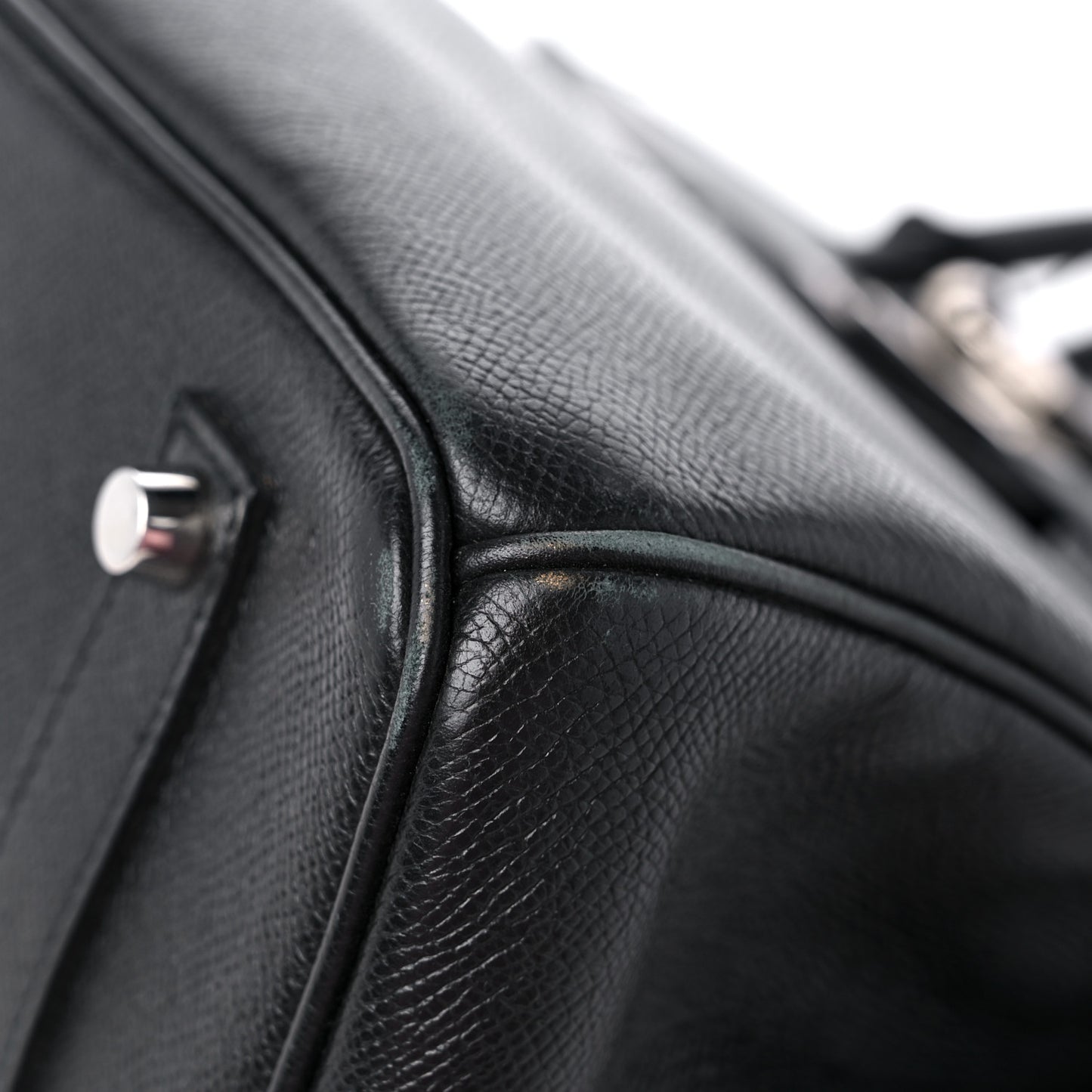 Epsom Birkin 35 Black