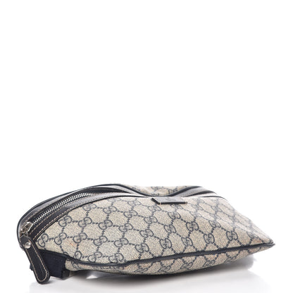 Gucci GG Supreme Monogram Belt Bag Navy 4 of 14