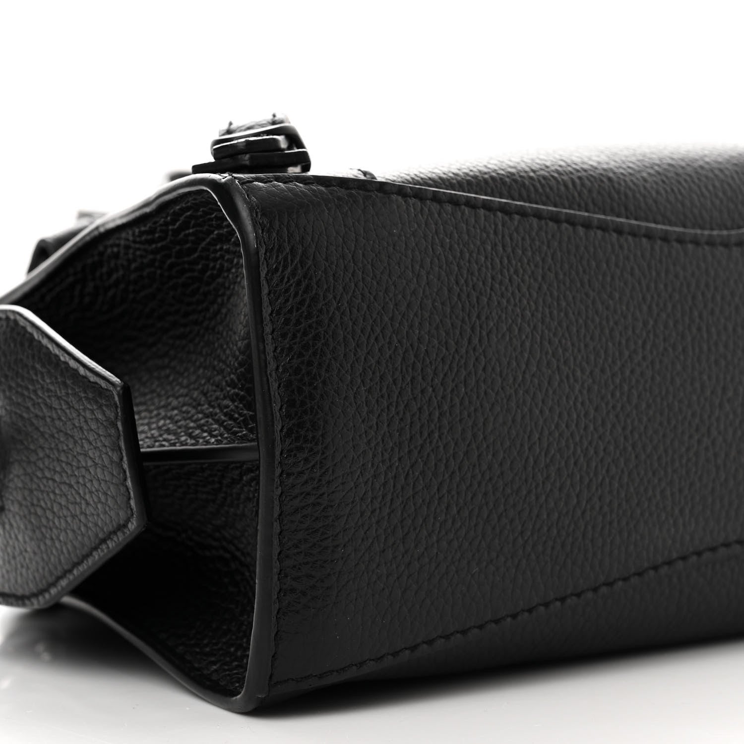 Balenciaga Grained Calfskin Neo Classic Black Hardware Mini City Black 9 of 10