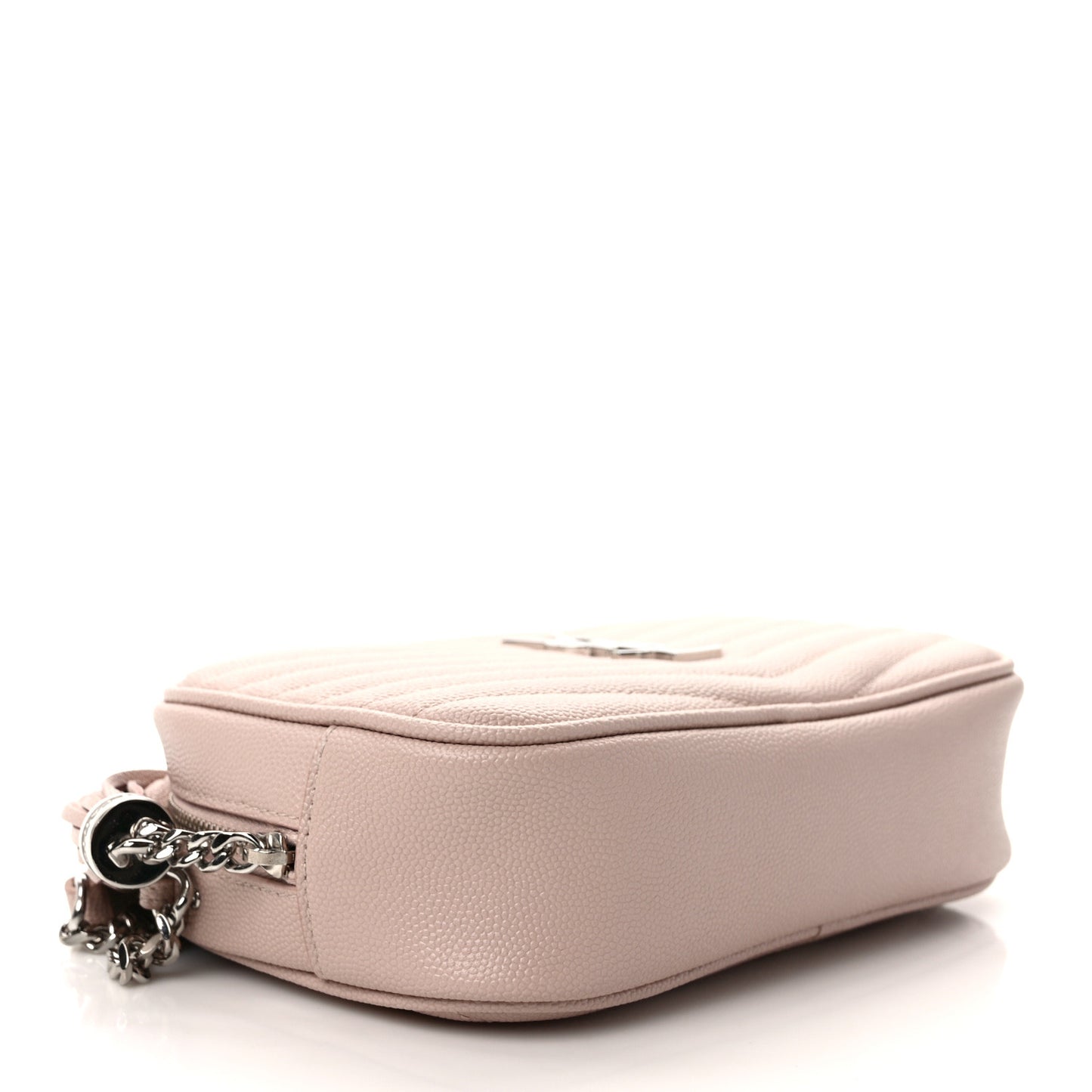 Grain De Poudre Matelasse Monogram Mini Lou Camera Bag Cement Pink