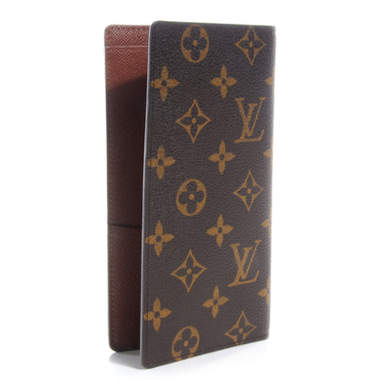 Louis Vuitton Monogram Porte Valeurs Checkbook Wallet 3 of 7