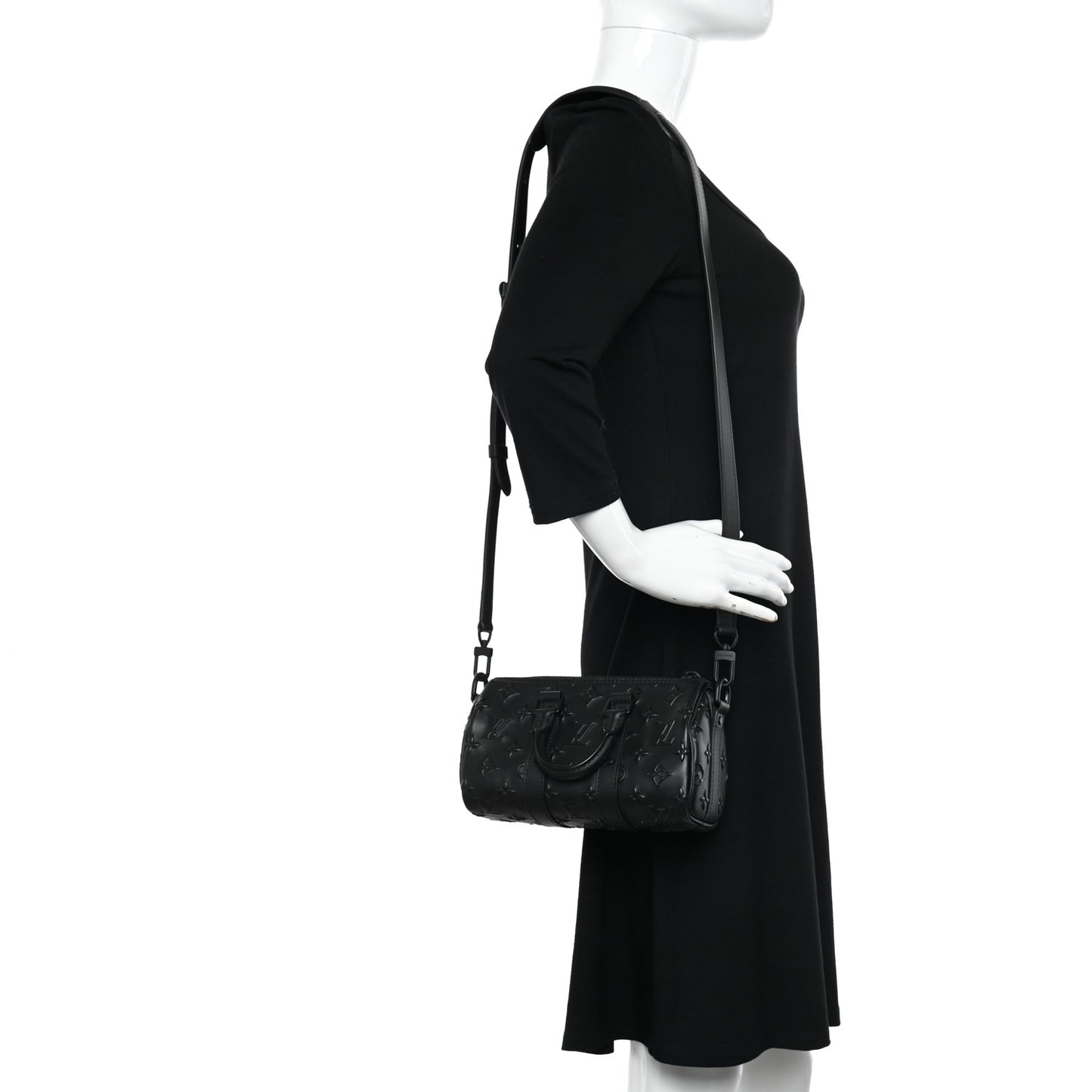 Monogram Seal Keepall XS Black