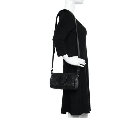 Louis Vuitton Monogram Seal Keepall XS Black 2 of 9