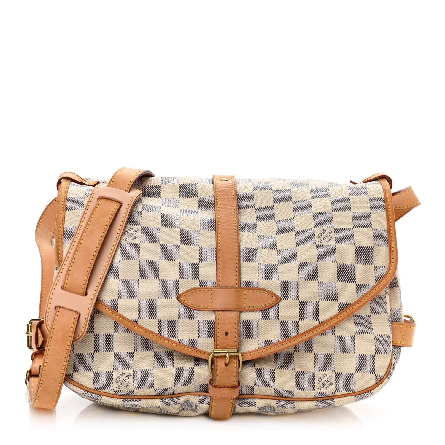 Louis Vuitton Damier Azur Saumur MM 1 of 10