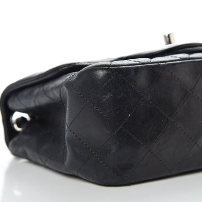 Chanel Lambskin Quilted Mini Square Flap Black 8 of 16