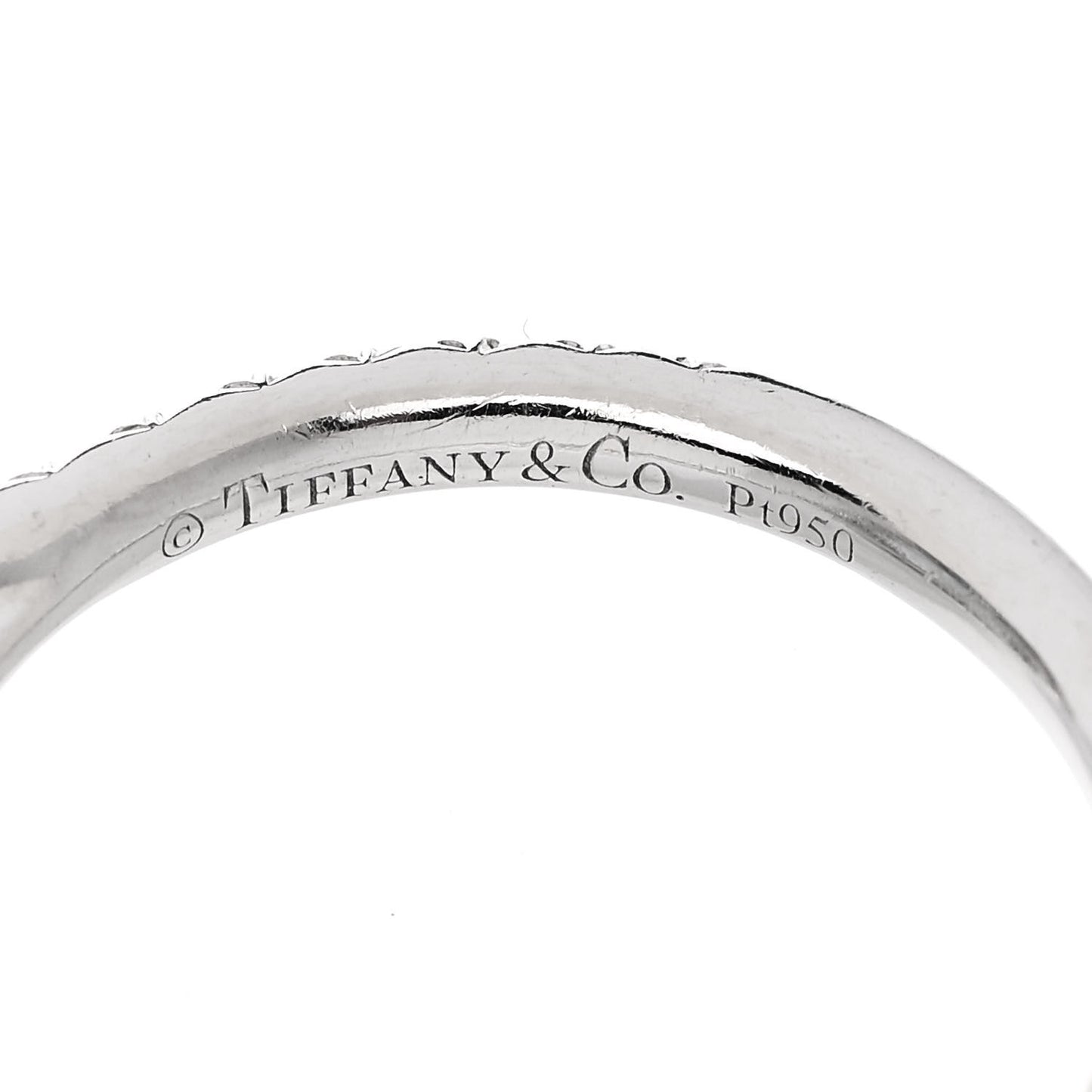 Platinum Diamond Aquamarine Soleste Ring 50 5.5