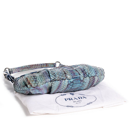Prada Python Alligator Shoulder Flap Bag Voyage 5 of 11