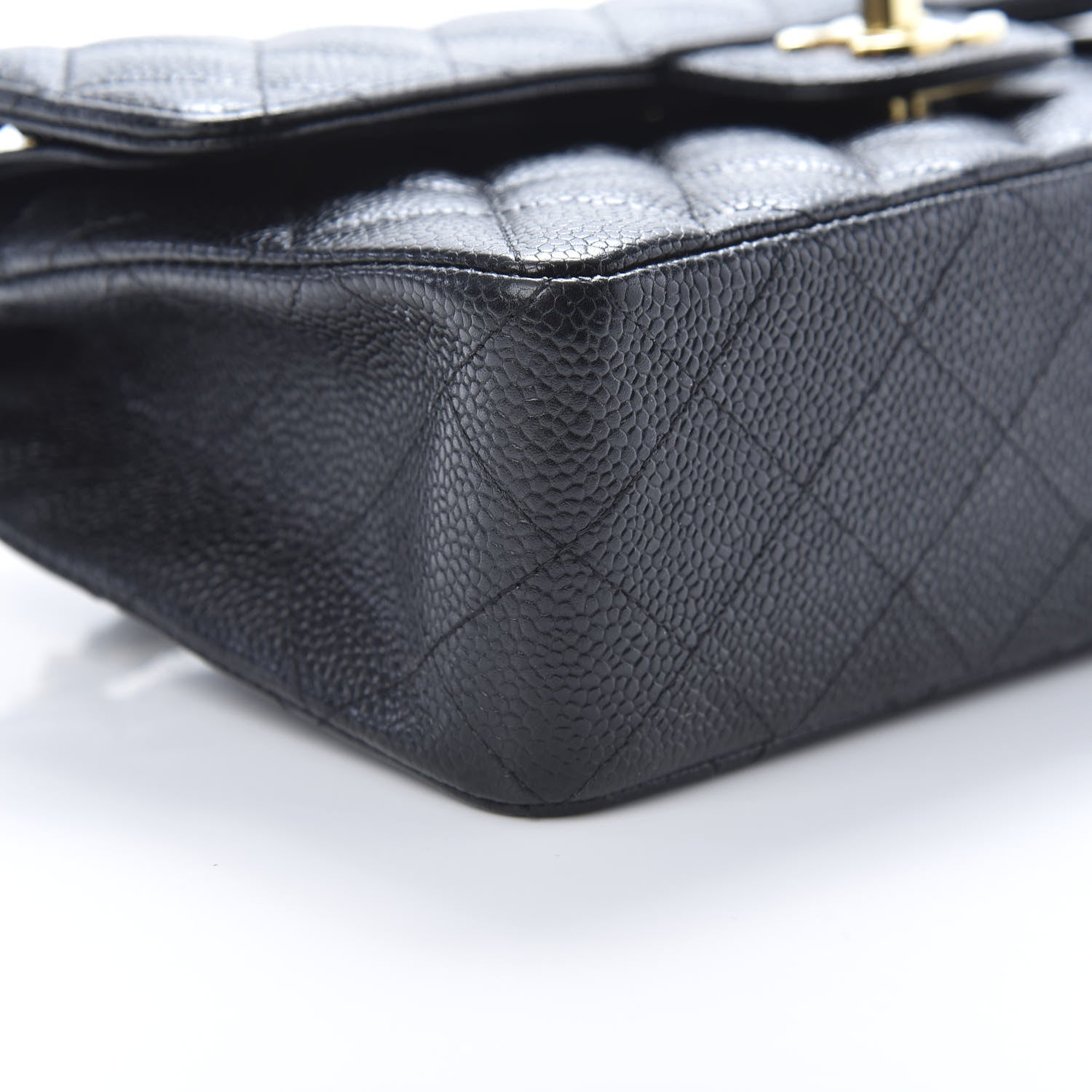 Chanel Caviar Quilted Small Double Flap Black 9 of 14