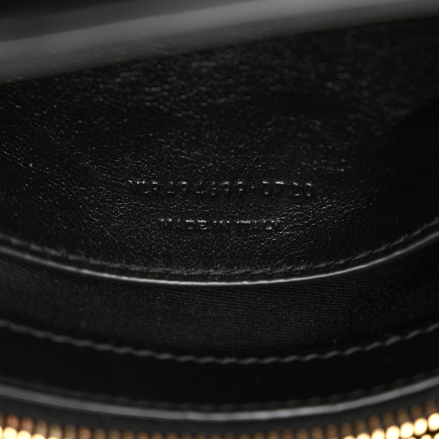 Saint Laurent Calfskin Y Quilted Monogram Small Loulou Chain Satchel Black 7 of 11