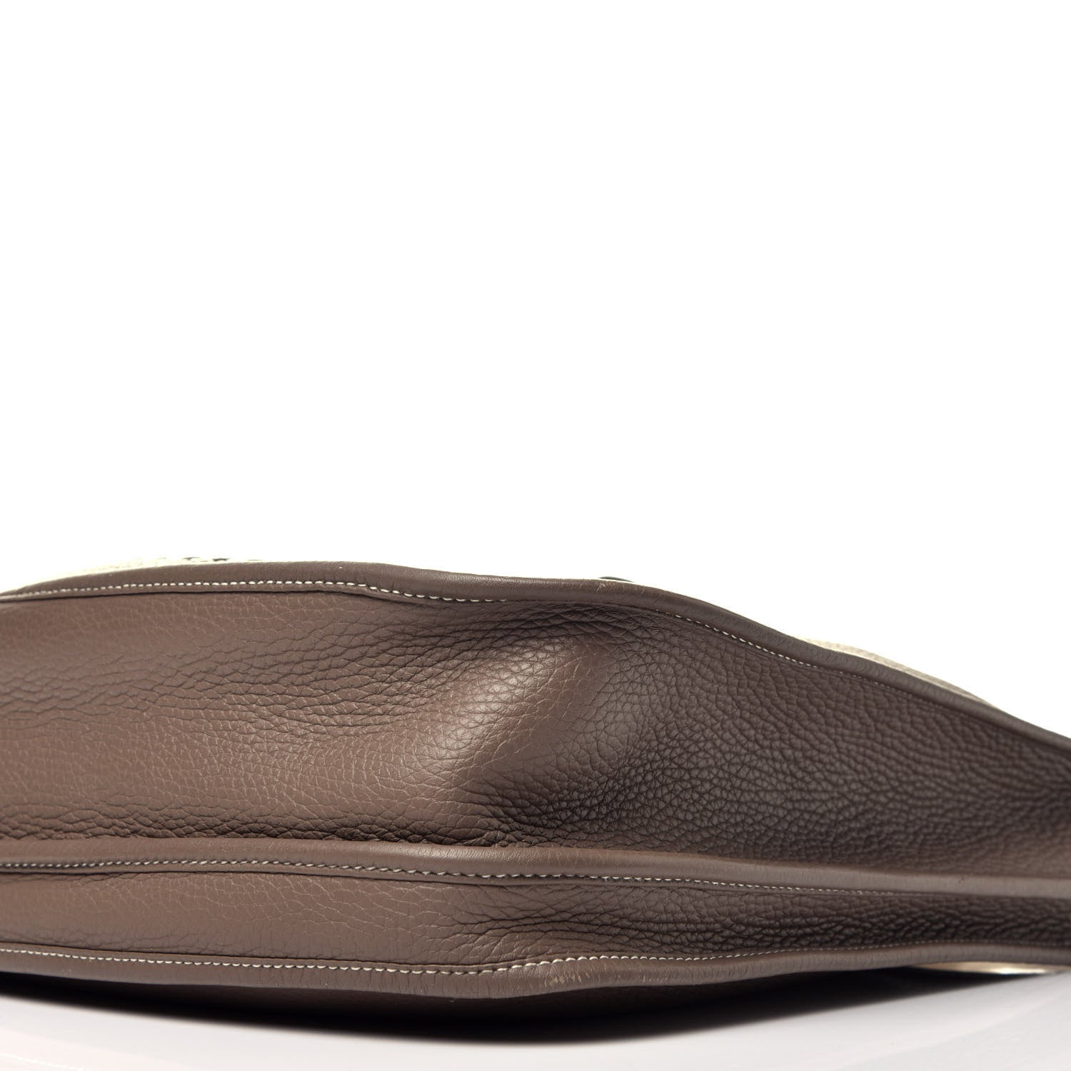 Hermes Taurillon Clemence Evelyne III GM Etoupe 8 of 8