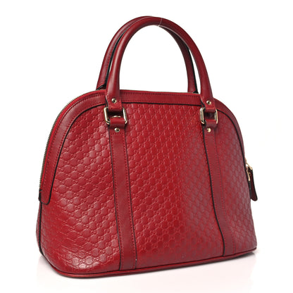 Gucci Microguccissima Medium Dome Bag Red 3 of 14