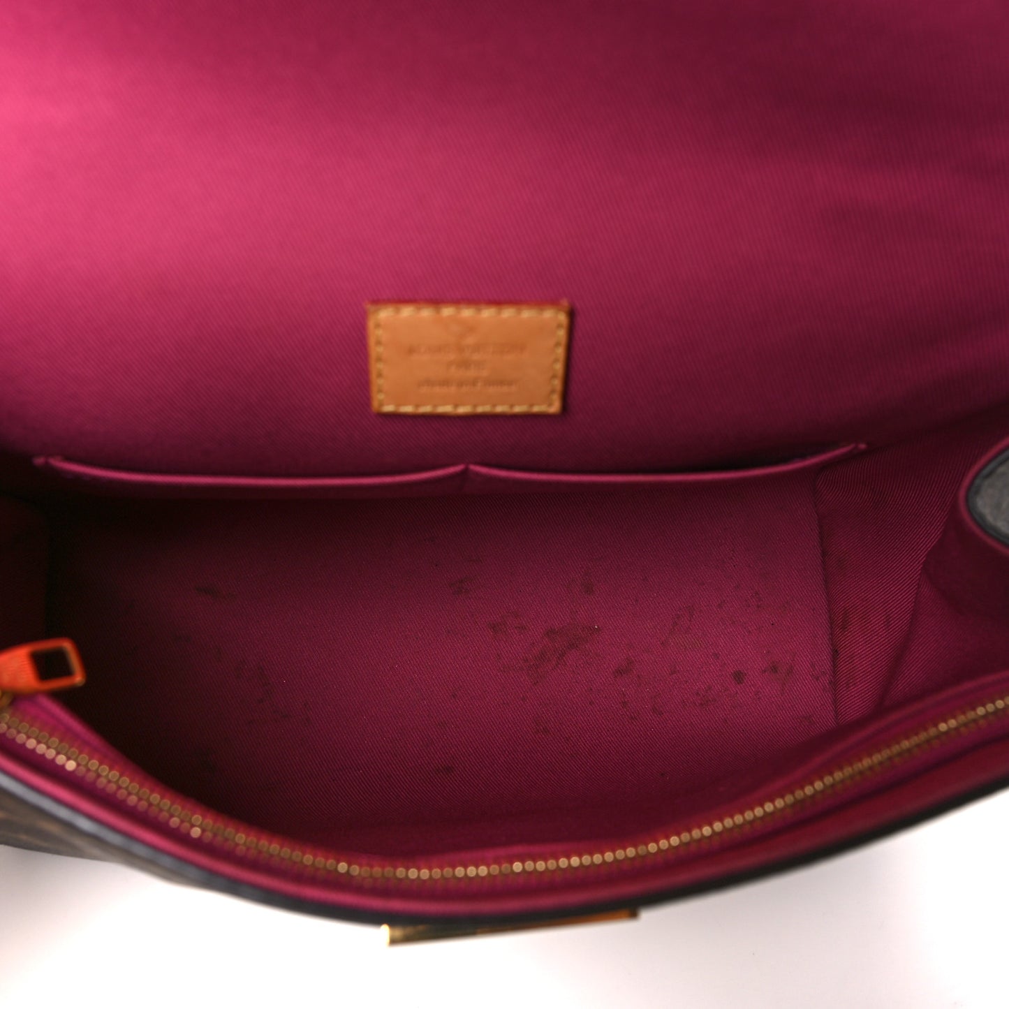 Monogram Cluny BB Bordeaux Fuchsia