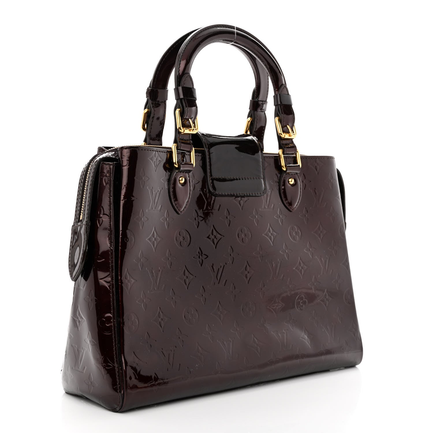 Louis Vuitton Vernis Melrose Avenue Amarante 3 of 16
