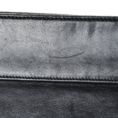 Chanel Lambskin CC Shopping Tote Black 18 of 26