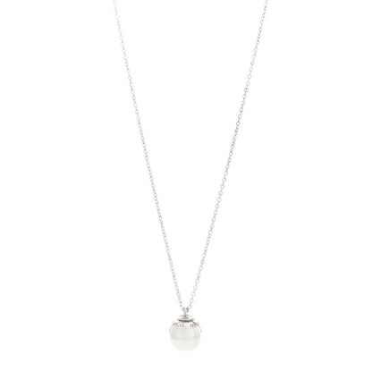 Tiffany Sterling Silver 12.75mm HardWear Ball Pendant Necklace 1 of 5