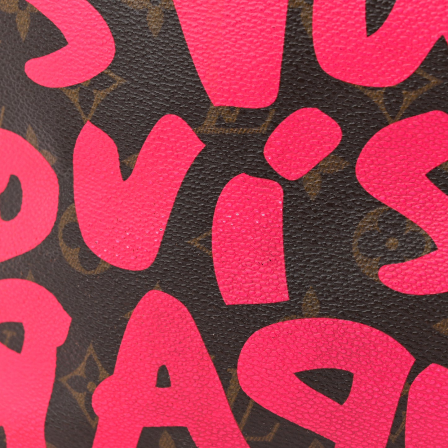 Monogram Graffiti Neverfull GM Fuchsia
