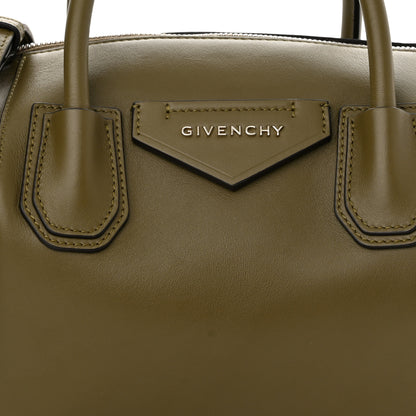 Givenchy Smooth Calfskin Small Soft Antigona Dark Khaki 7 of 9