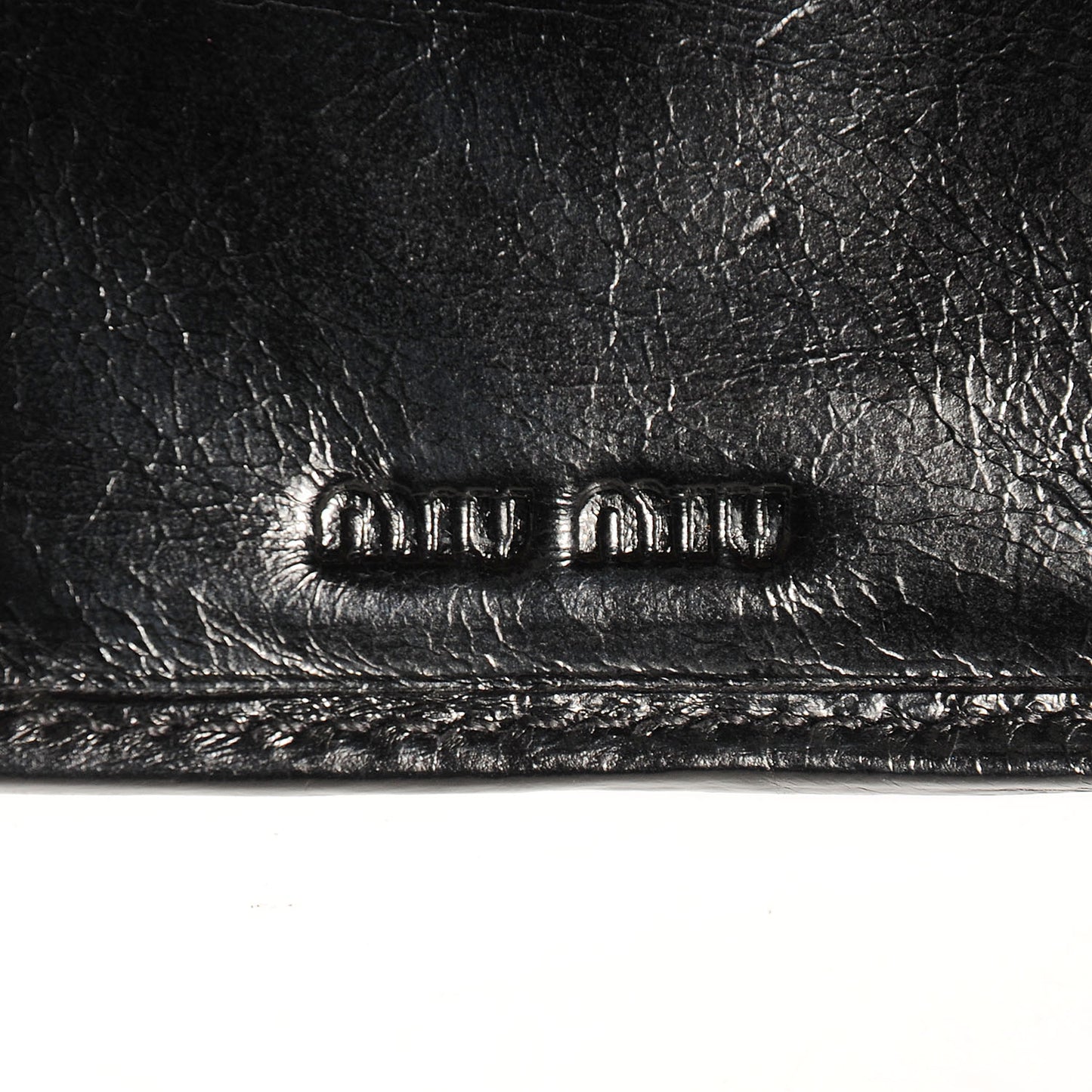 Matelasse Lux Bi-Fold Flap Wallet Nero Black