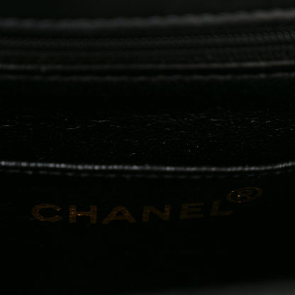 Chanel Lambskin Quilted XL Jumbo Single Flap Black 6 of 15
