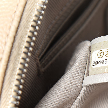Chanel Caviar Quilted Medium Easy Flap Beige 6 of 9