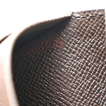 Louis Vuitton Damier Ebene Porte-Monnaie Billets Tresor Wallet 7 of 8