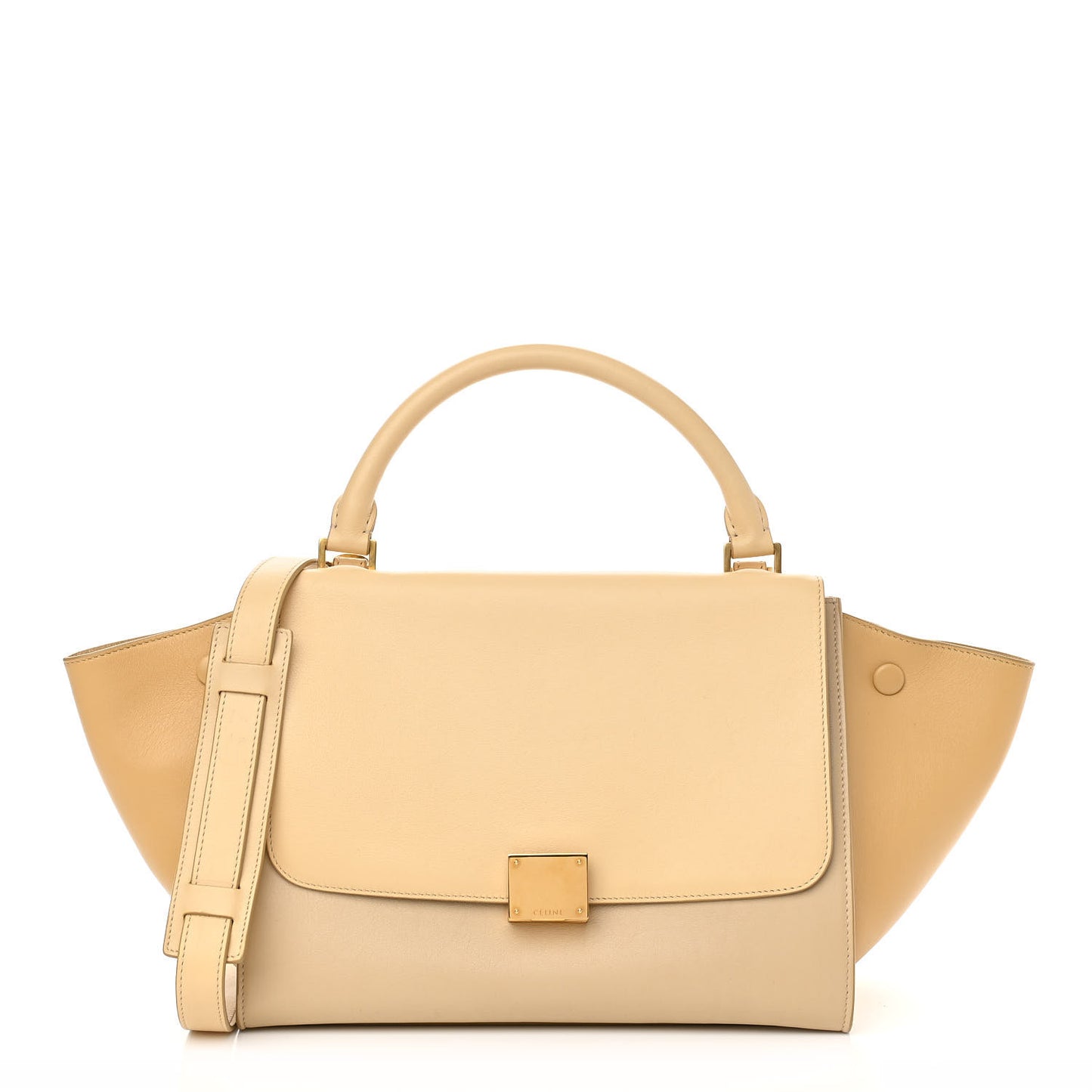 Smooth Calfskin Small Trapeze Butter