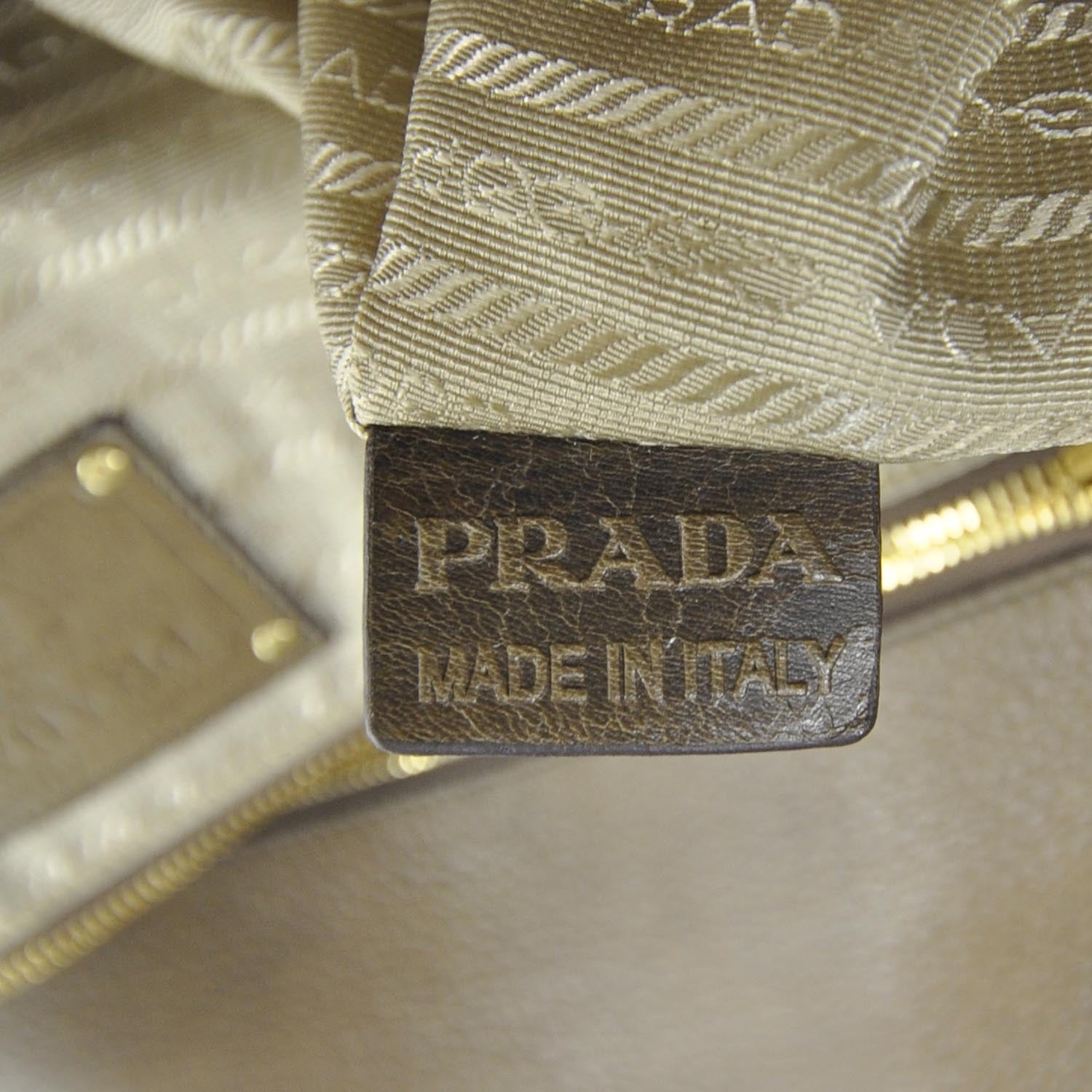 Prada Cervo Deerskin Large Frame Satchel 8 of 9