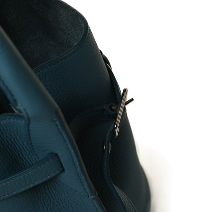 Celine Supple Grained Calfskin Nano Big Bag Bucket Slate Blue 11 of 12