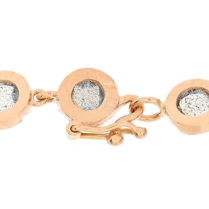 Irene Neuwirth 18K Rose Gold Labradorite Petite Classic Link Bracelet 3 of 3