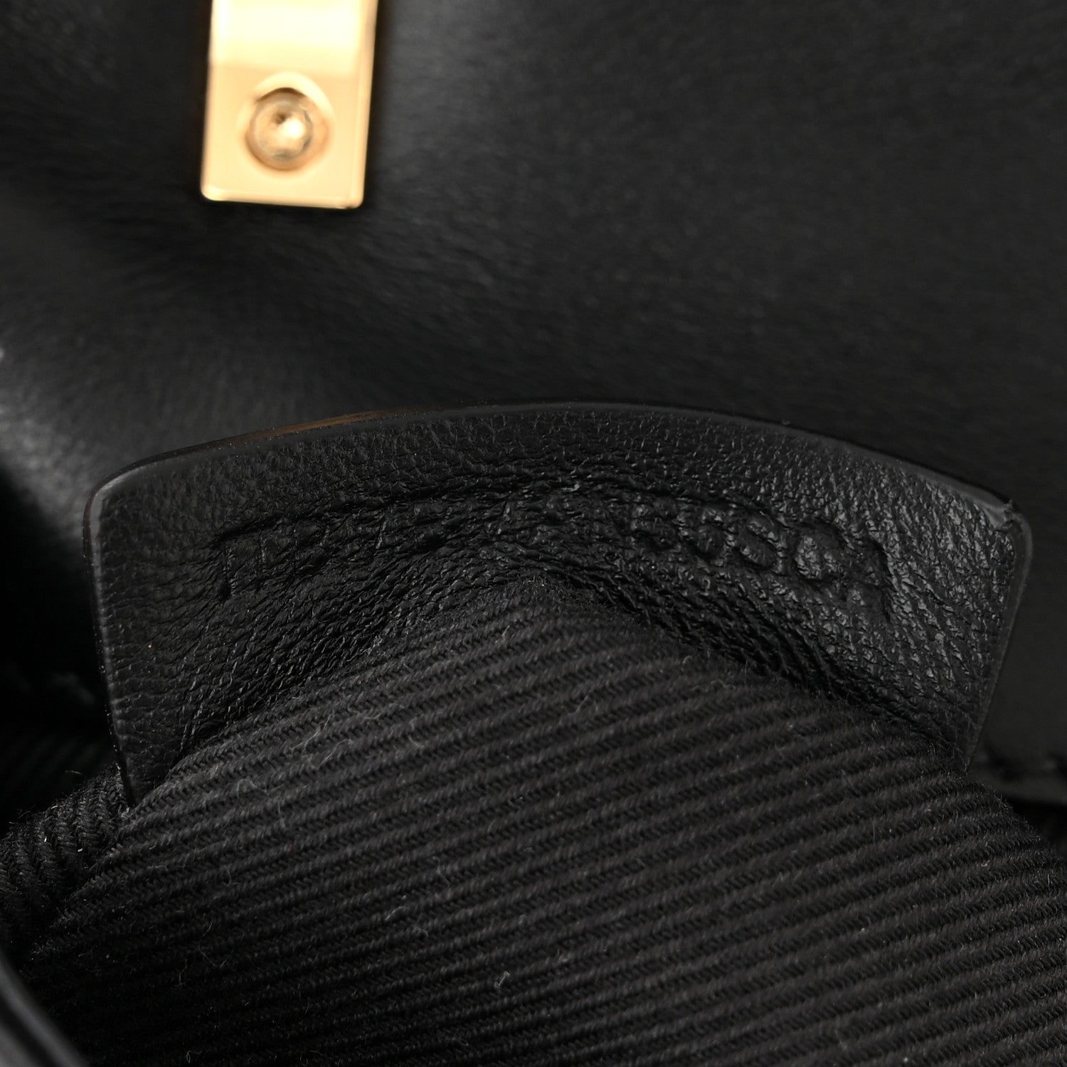 Burberry Lambskin Quilted Mini Lola Bag Black 7 of 10