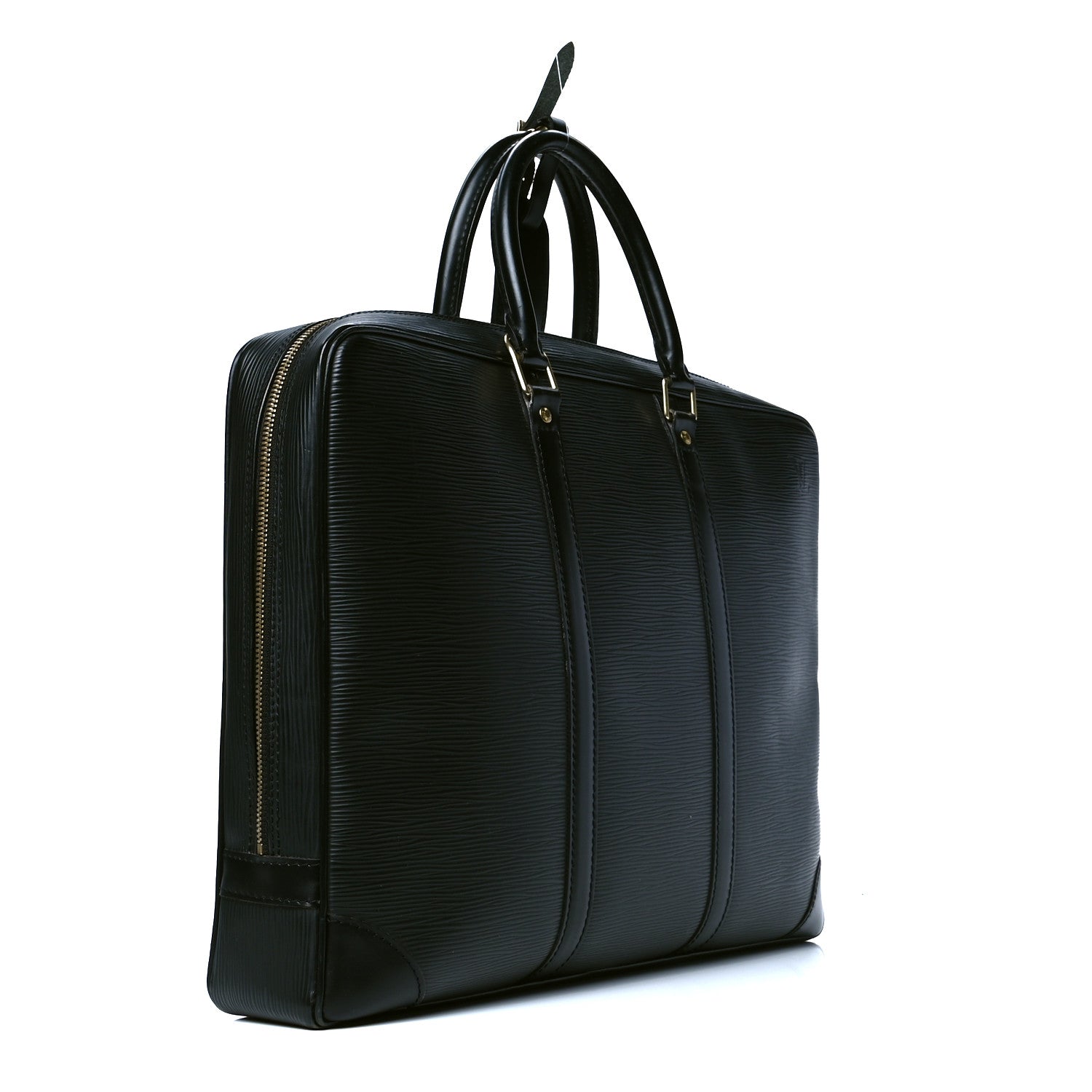 Louis Vuitton Epi Porte-Documents Voyage Briefcase Black 2 of 6
