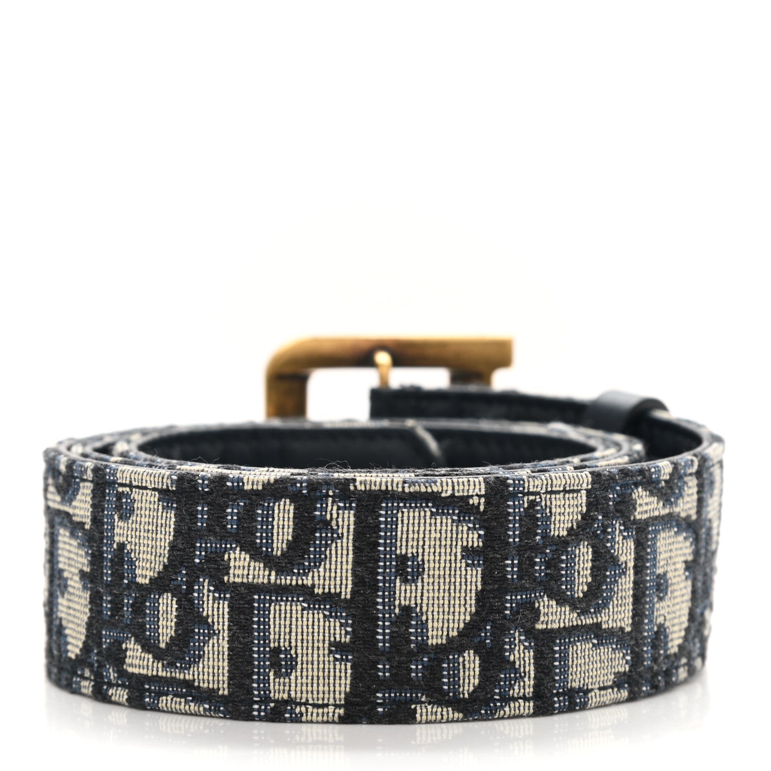 Christian Dior Oblique Diorquake Belt 75 Blue Multi 2 of 5