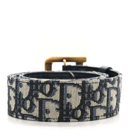 Christian Dior Oblique Diorquake Belt 75 Blue Multi 2 of 5