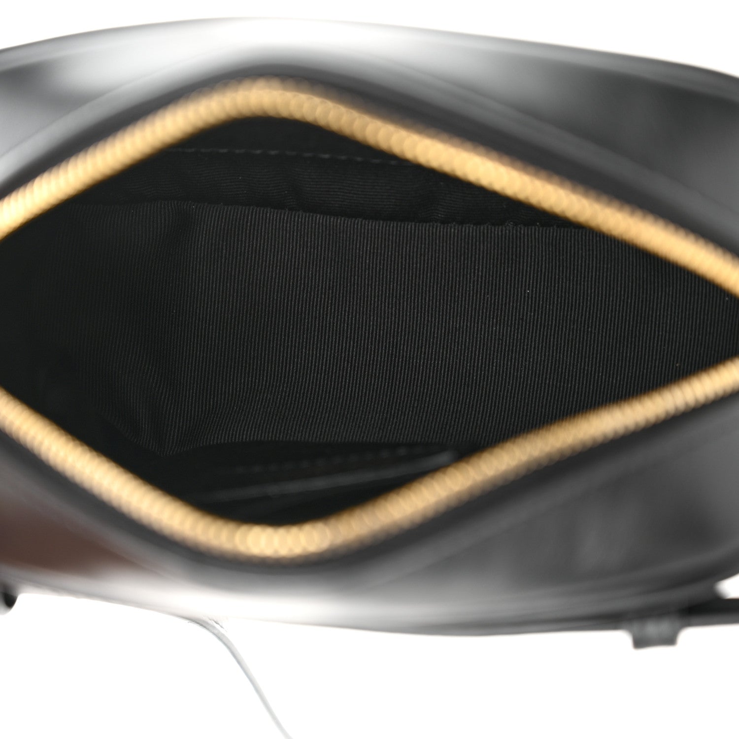 Saint Laurent Calfskin Matelasse Monogram Lou Belt Bag Black 5 of 12