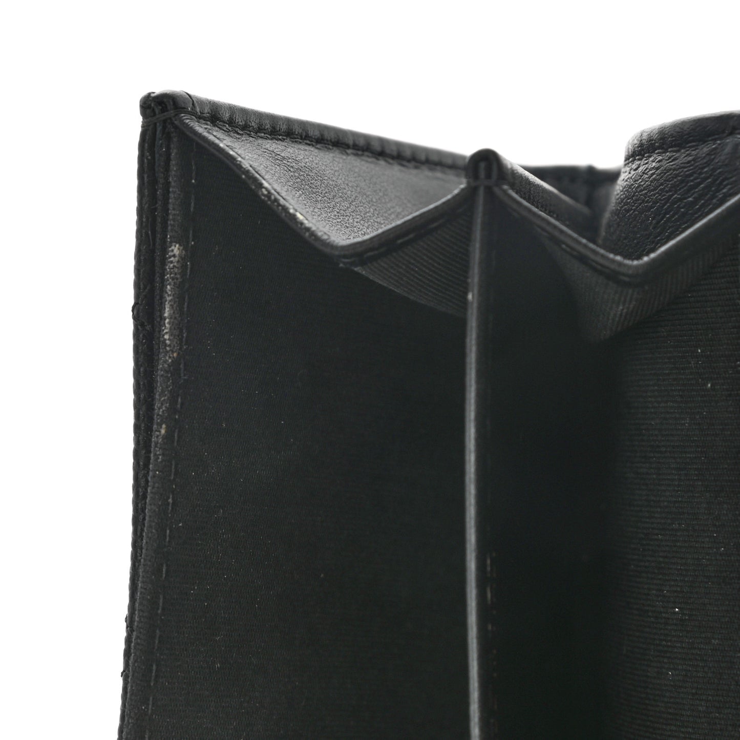 Caviar Quilted Medium Filigree Flap Wallet Black