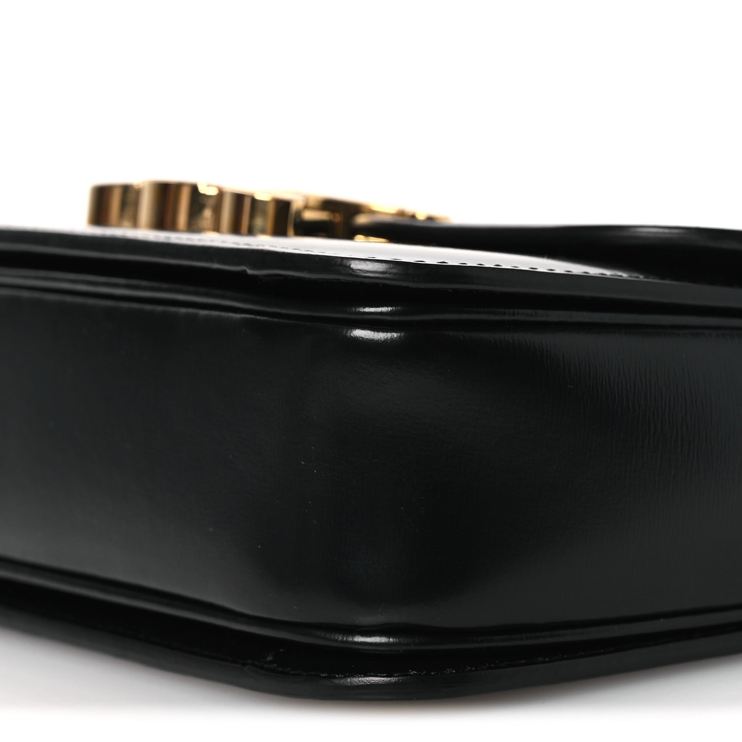 Shiny Calfskin Teen Triomphe Black