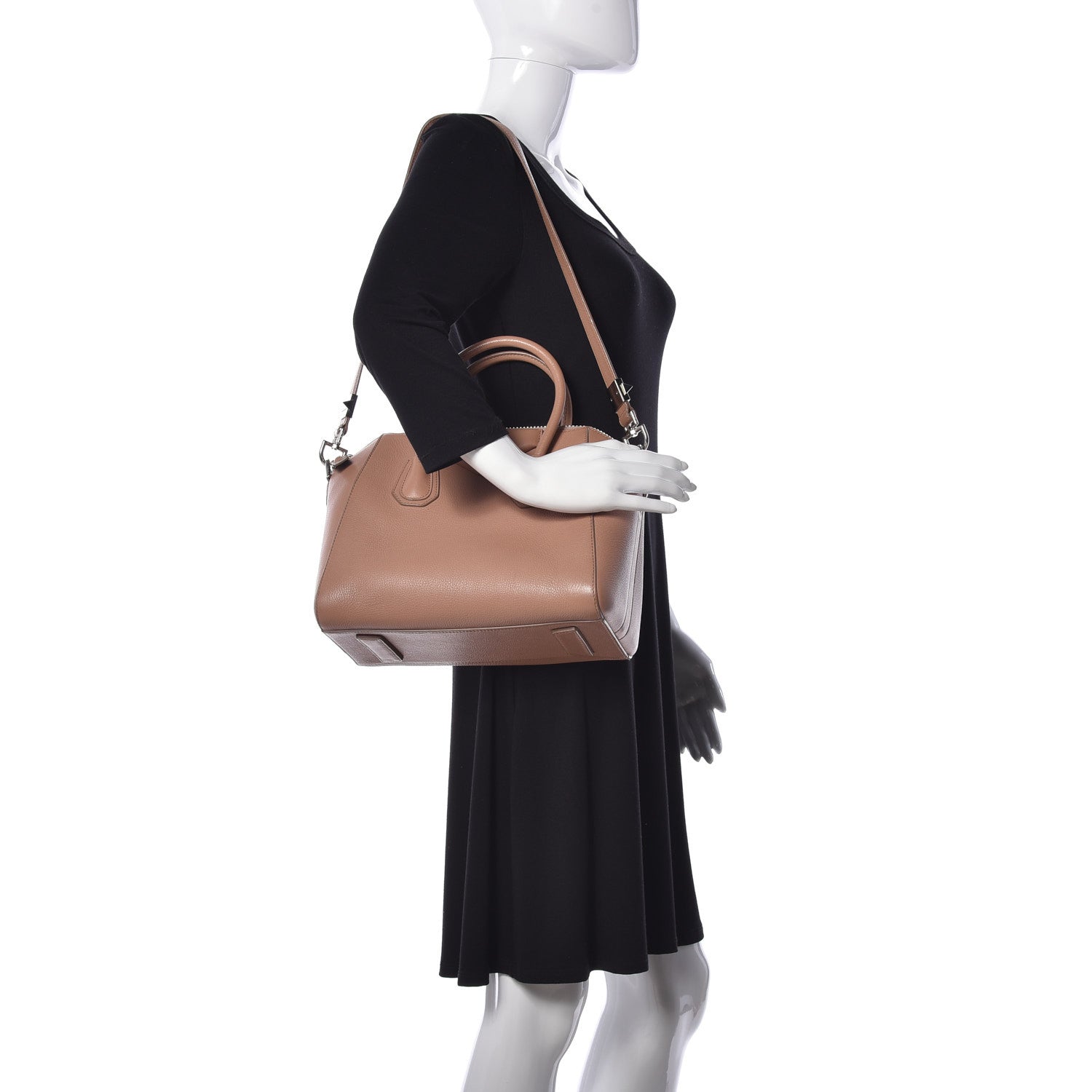 Givenchy Sugar Goatskin Small Antigona Old Pink 2 of 20