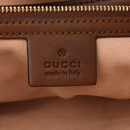 Gucci Soft GG Supreme Monogram Medium Crossbody Tote Beige Cuir 6 of 9