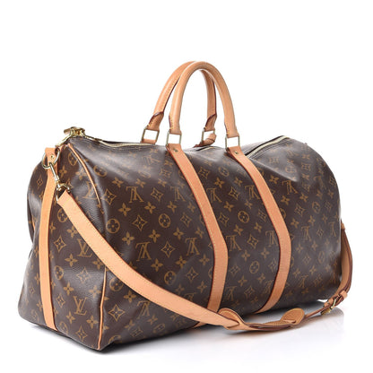 Louis Vuitton Monogram Keepall Bandouliere 50 4 of 19