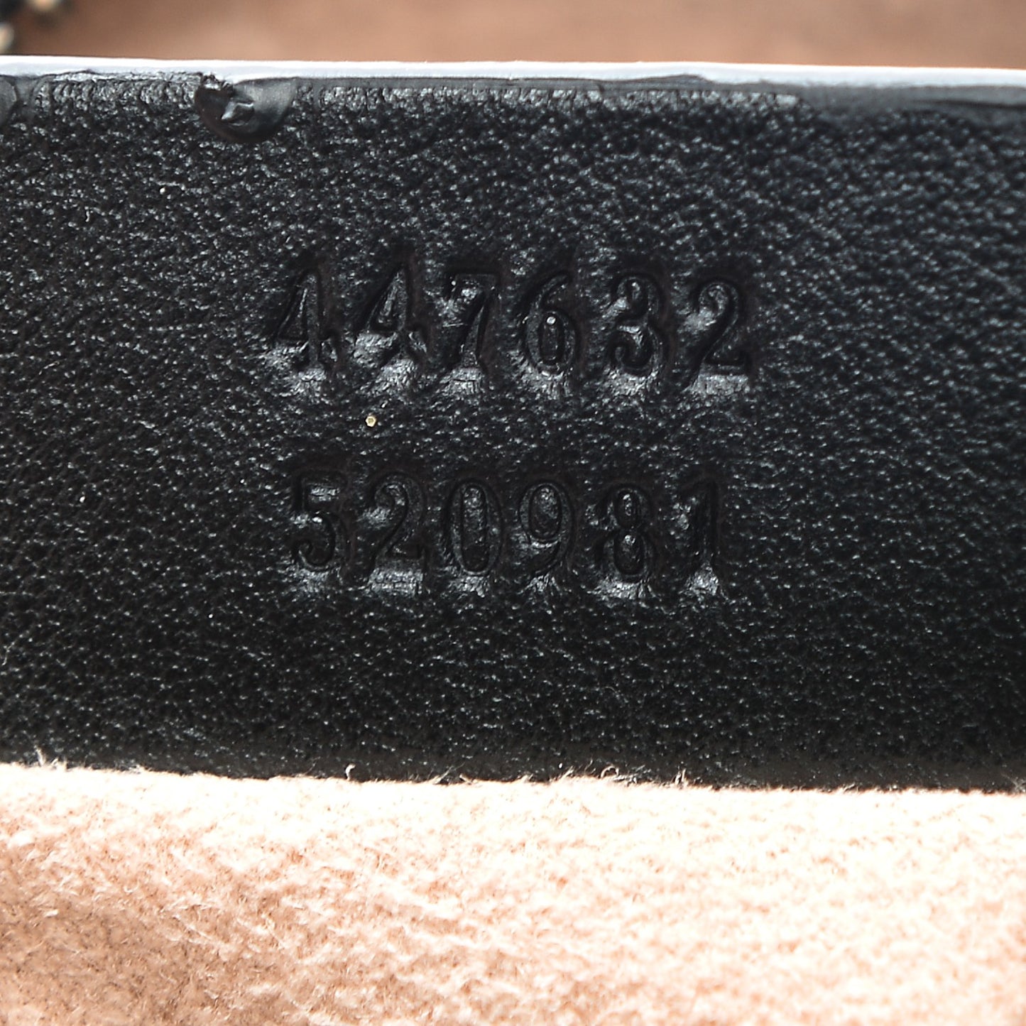 Calfskin Matelasse Small GG Marmont Chain Shoulder Bag Black